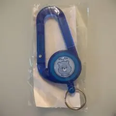 【本日最終】ケアベア　カラビナ　リール　キーホルダー　グランピーベア
