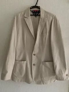 トミーヒルフィガー テーラードジャケット　ベージュ