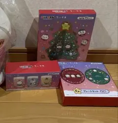 ちいかわ セブン 一番くじ クリスマスキャンドルセット プレート ウッドツリー