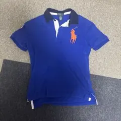 Polo by Ralph Lauren 青 ポロシャツ M