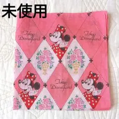 希少　未使用　ディズニーランド　ミニー　ハンカチ　レトロ　TDR　90年代
