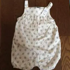 新品！タグ付き！babyGAP花柄つなぎ