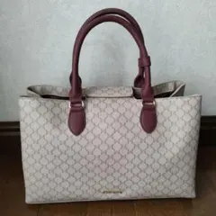 ボルドー トートバッグ