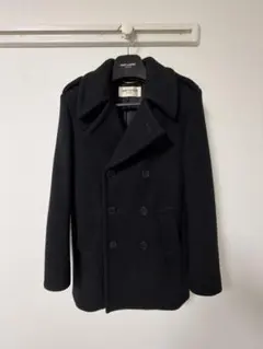 名作・エディ期】サンローランPコート [黒/44] Saint Laurent - メルカリ
