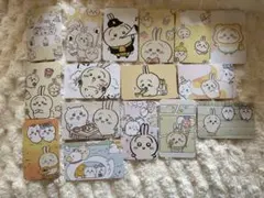 【新品未使用】ちいかわ ハチワレ うさぎ カードセット16枚 ②
