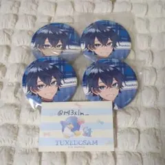 なおきりぱらぴち缶バッジ 4個セット