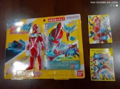 初回生産限定 ウルトラマンオメガ -ソフビ&メテオスターターセット　ステッカー付