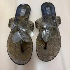 COACH PETUNA ビーチサンダル ブラックのサムネイル