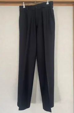 【美品】Shinzone スラックスパンツ センタープレスパンツ 黒　32