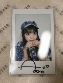 増田彩乃 かわさがMV衣装 CUTIE STREET 抽選会 サイン入りチェキ