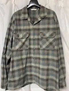 オンブレチェックシャツ シャツ