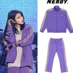 NERDY ジャージ　パープル Mサイズ