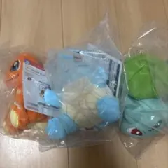 一番くじ ポケモン 30th C賞 カントー地方 旅立ちの3匹 ぬいぐるみ