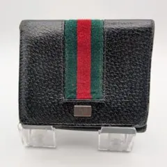 GUCCI 二つ折り財布 デニム シェリーライン - メルカリ