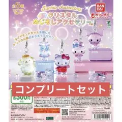 【24時間以内発送‼️】サンリオクリスタルめじるしアクセサリー コンプリートセット