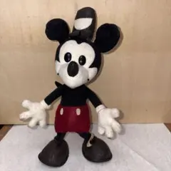平成レトロ 非売品 ディズニー ミッキーマウス ぬいぐるみ クラシカル