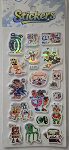 トゥントゥンサフール♡立体ホログラムシール ２枚セット