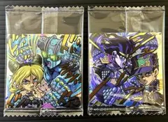 ジョジョの奇妙な冒険 シールウエハース ストーンオーシャン ジョジョレア×2枚
