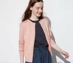 ユニクロ　UVカットクルーネックカーディガン　長袖　値下げ不可 早い者勝ち