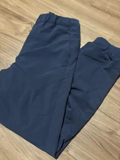 UNIQLO ユニクロ ウォームイージーパンツ ネイビー ロングパンツ 140のサムネイル