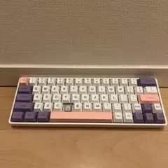 EPOMAKER QK81 75％ メカニカルキーボード ピンク×白 - メルカリ