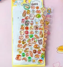 新品未開封　カフェ　パン　ボンボンドロップシール
