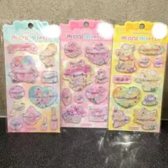 韓国 サンリオ ウォーターシール リトルツインスターズ キキララ シャカシャカ