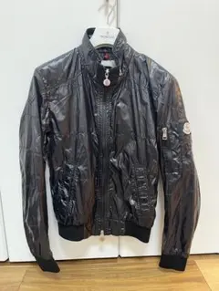 MONCLER ブラック ナイロンジャケット　サイズ0 ブラック Najanショートダウンジャケット : ショートダウン