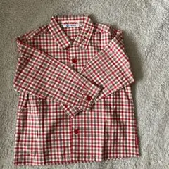 ミキハウス チェック柄シャツ 90サイズ