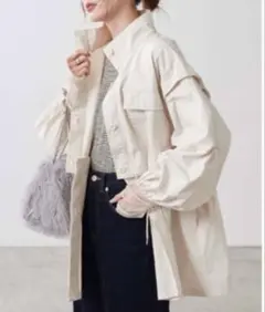 CIAOPANIC TYPY 【8WAY】 袖ボリュームミドル丈マンパ