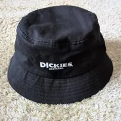 DICKIES ブラック バケットハット 56〜58cm