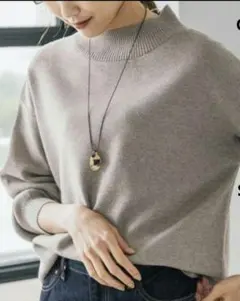 GLOBALWORK　メルティスタンドスリットプルオーバー