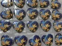 漣ジュン ハート缶バッジ