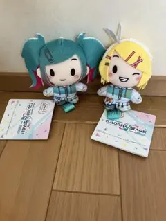 プロセカ ふわぷちマスコット バーチャルシンガー 初音ミク　鏡音レン　2種再入荷