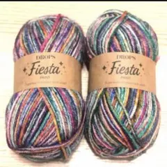29 ドロップス　DROPS Fiesta ソックヤーン ウール 並太 素材糸