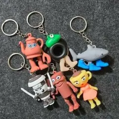 イタリアンブレインロット新品キーホルダー6個セット トゥントゥントゥンサフール