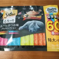 Sheba とろ～り まぐろ&かつお味 60本入り