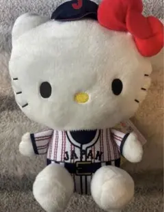 侍ジャパン × サンリオキャラクターズ ハローキティ　ぬいぐるみBIG WBC