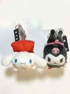 サンリオキャラクターズ　おすしになっちゃったマスコット　シナモロール　クロミ