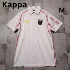 Kappa ゴルフウェア 半袖ポロシャツ ホワイト KG10　カッパ