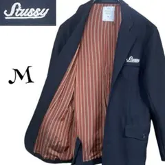 【激レア町田チャプター限定 5着】STUSSY テーラードジャケット　ロゴ刺繍