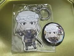 アニカフェ  アクキー　缶バッジセット　山伏国広