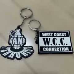 W.C.C. GANG TERRORISTS キーホルダー 2点セット