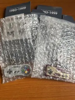 ニンテンドーミュージアム ゲームハードキーホルダーファミコン&スーパーファミコン