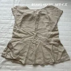 BEAMS HEART ノースリーブ ベージュ リボンのサムネイル