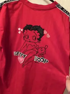 値下げ中　BettyBoop ベティちゃん 半袖Tシャツ 赤