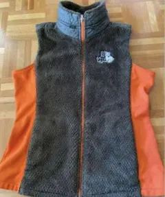 black&white ブラックアンドホワイト ボアベスト　サイズ1