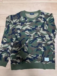 【メルカリ市限定】BEAMS 迷彩 トレーナー Lサイズのサムネイル
