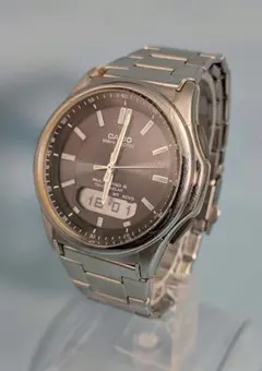 [稼動]美品 CASIO 電波ソーラー WVA-M630 ウェーブセプター