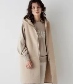 ロングジレ ウール